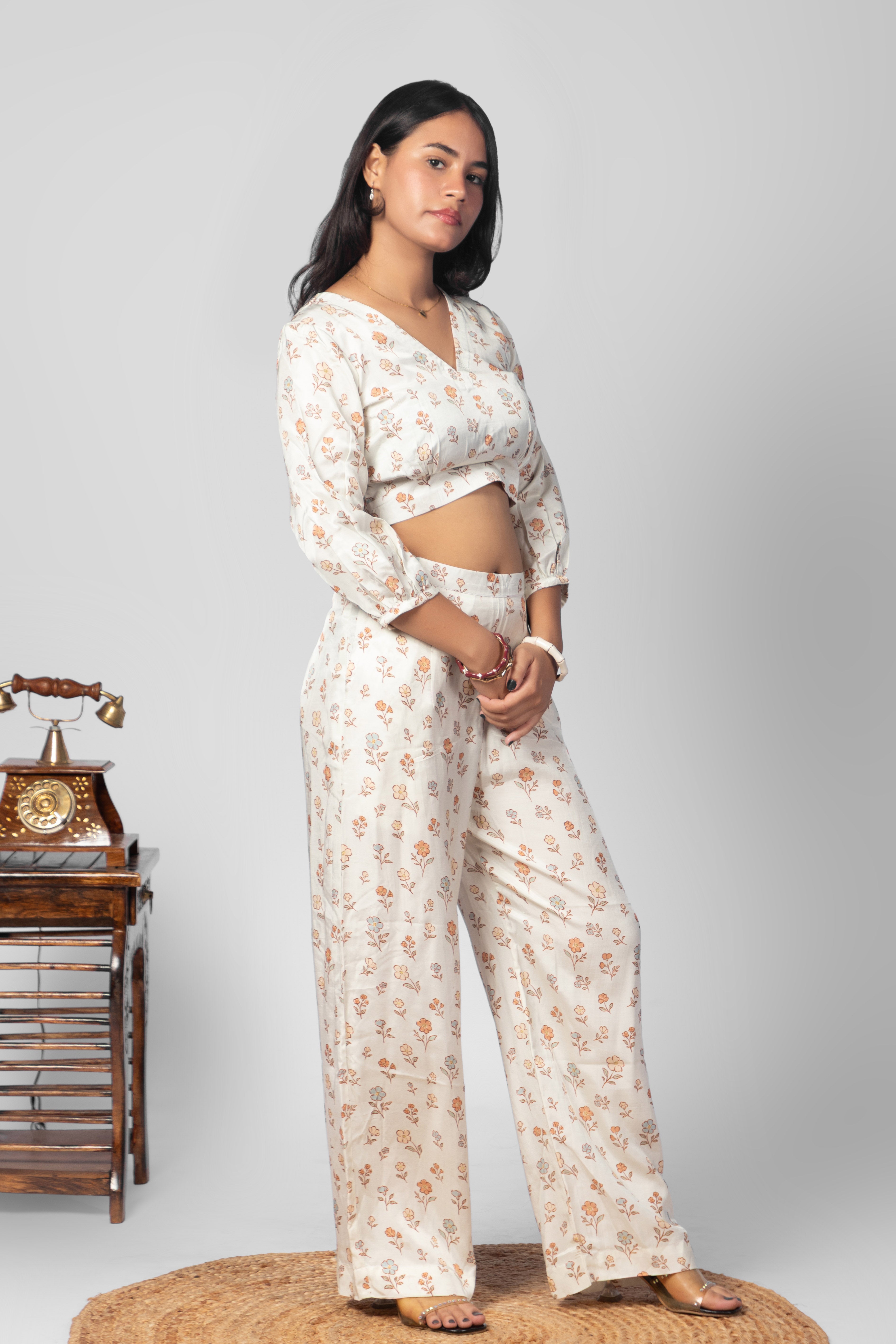Floral Printed Co-Ord Set
