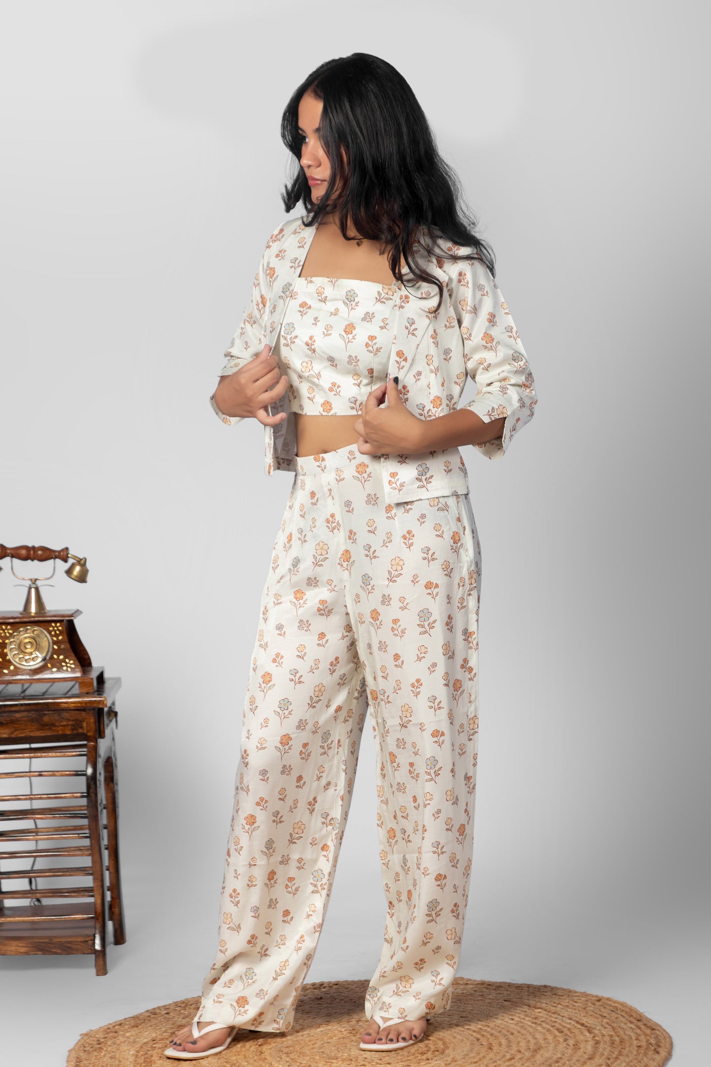 3-Piece Floral Co-Ord Set