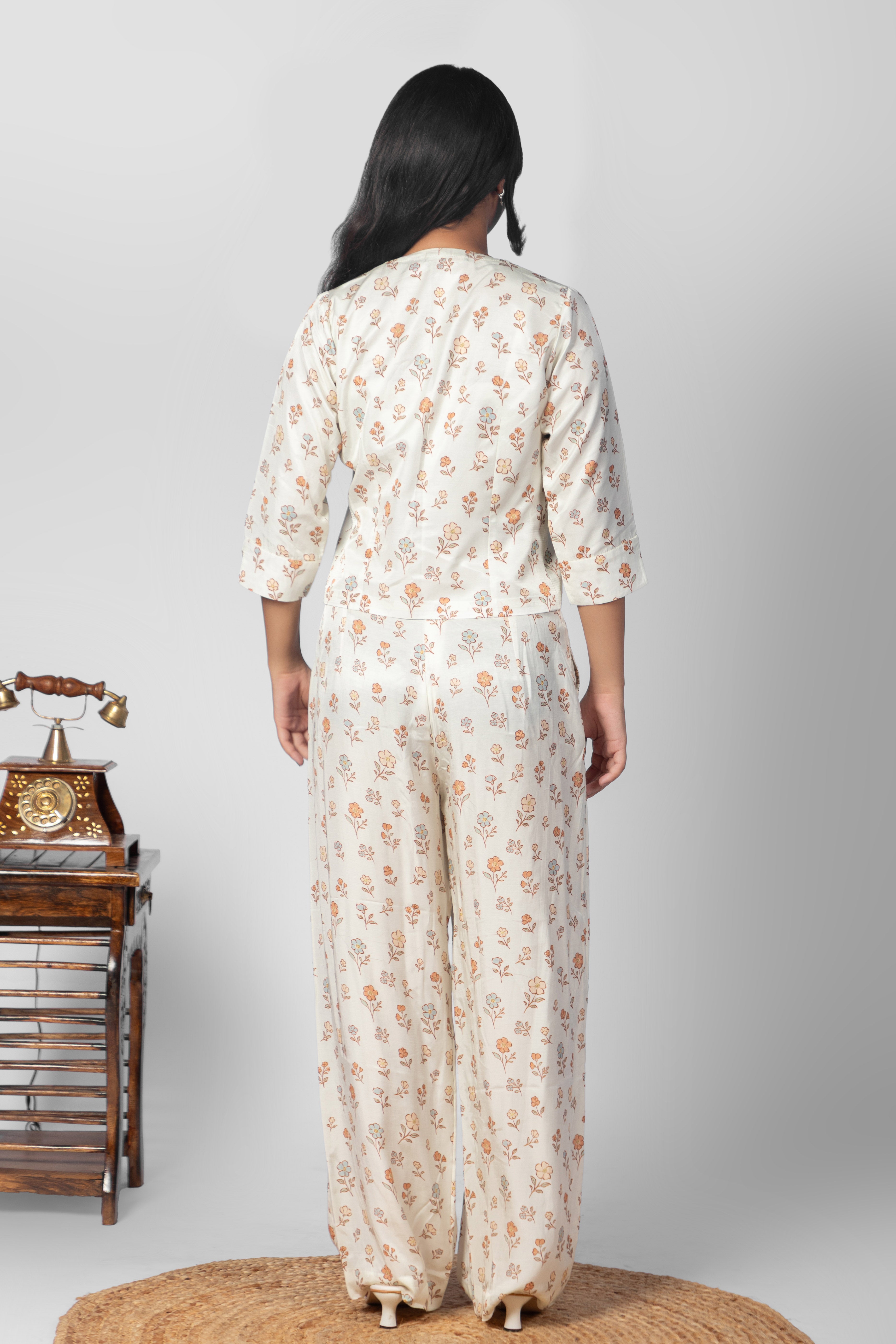 3-Piece Floral Co-Ord Set
