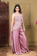 Onion Pink Embellished Fusion Set